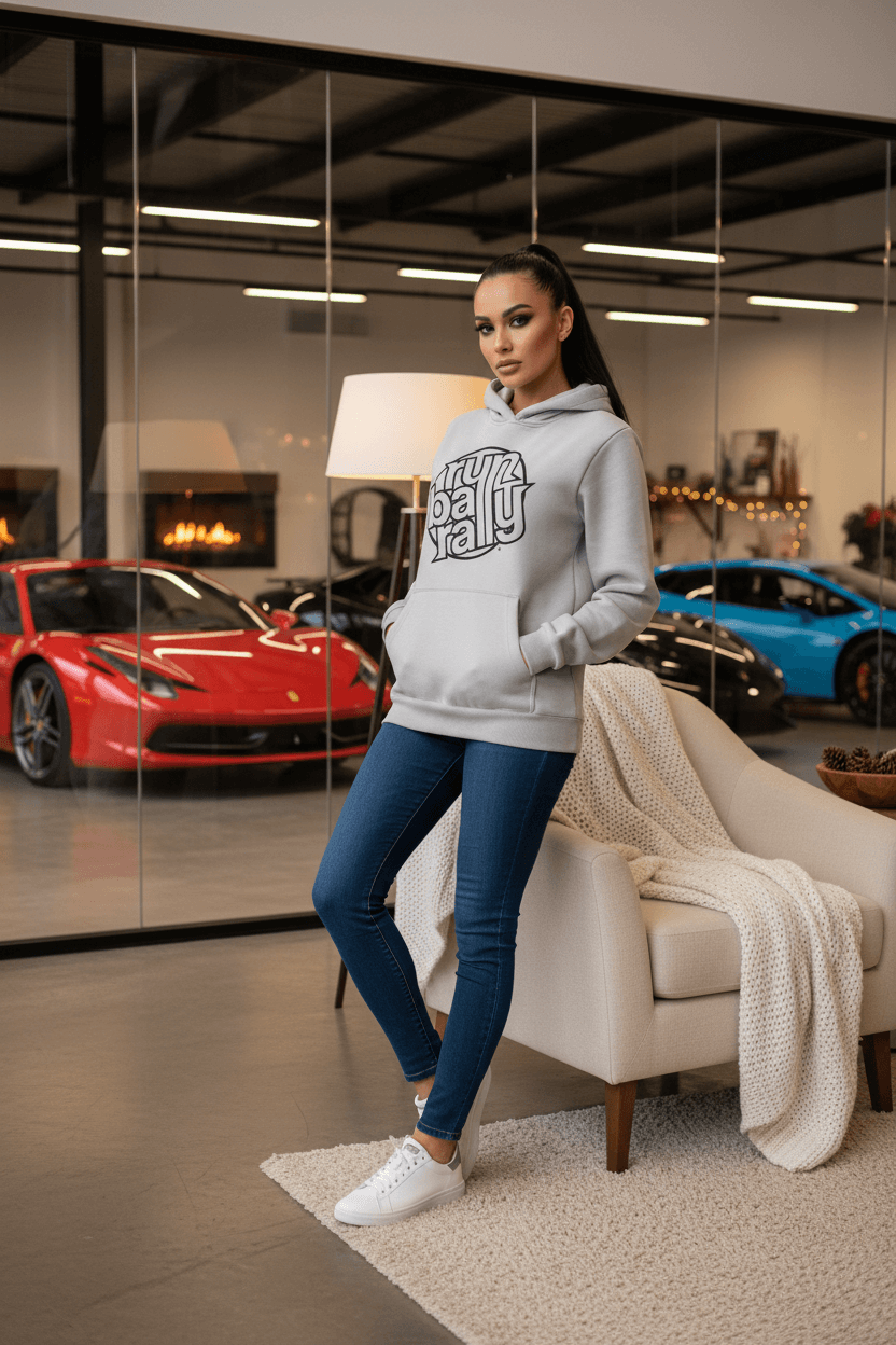 Buy the Runball Asphalt Female Hoodie