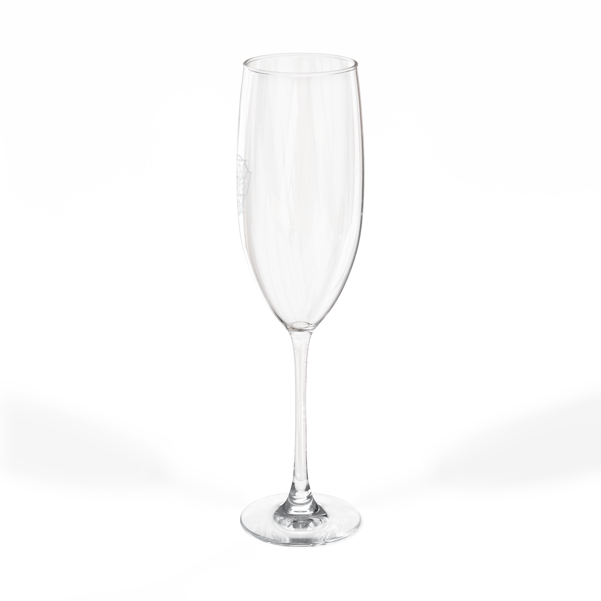 Engraved Runball Champagne Flute