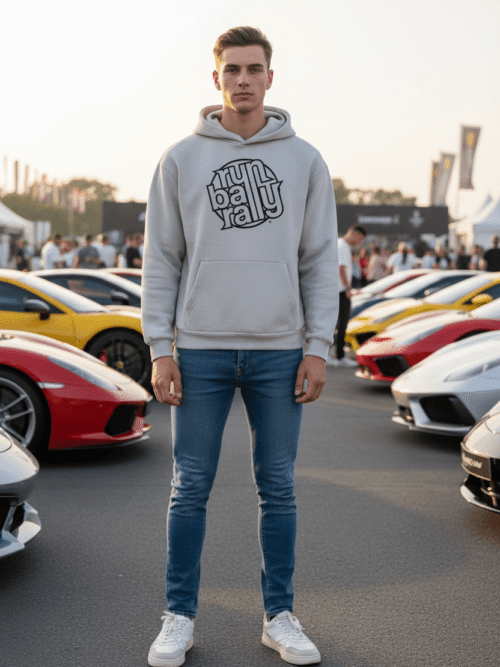 Runball Asphalt Fluffy Hoodie – Cozy, Stylish, and Versatile