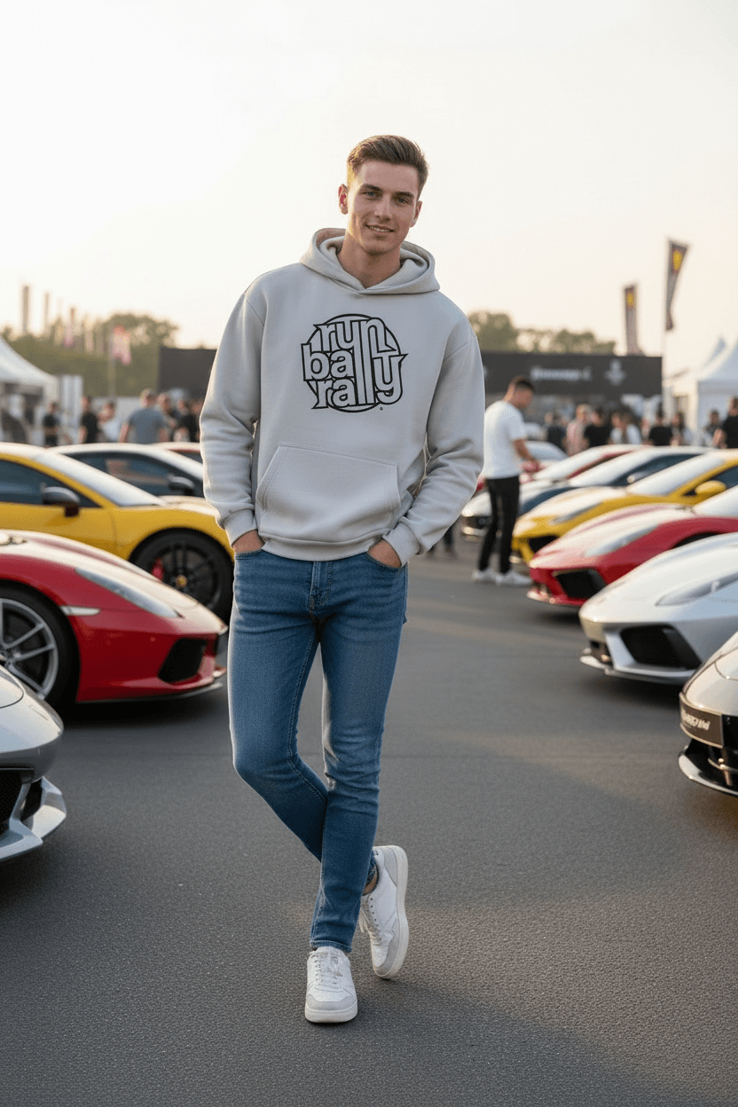 Runball Asphalt Fluffy Hoodie – Cozy, Stylish, and Versatile